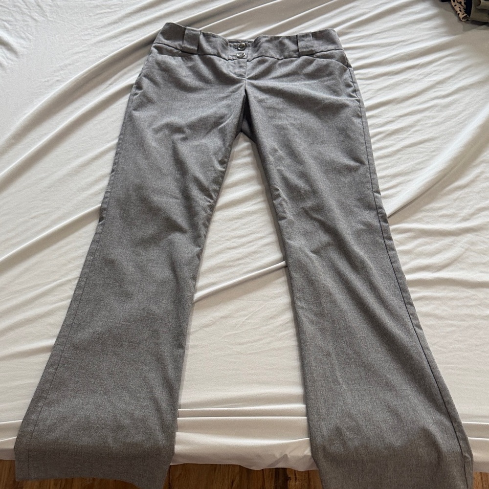 The Limited Gray Boot Cut Dress Pants